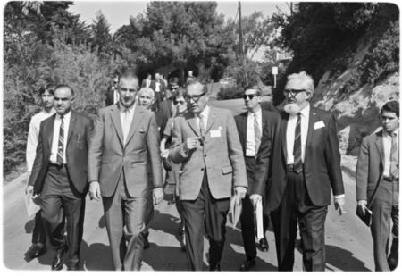 Vice President Spiro Agnew&#39;s visit to Scripps Institution of Oceanography