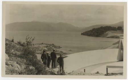 View of Lake Henshaw from dam