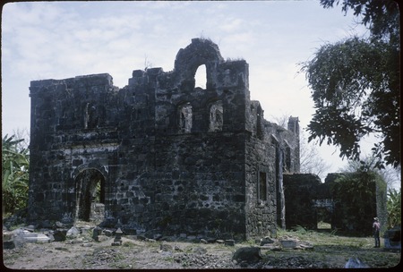 Ruins of an ancient church near San Blas