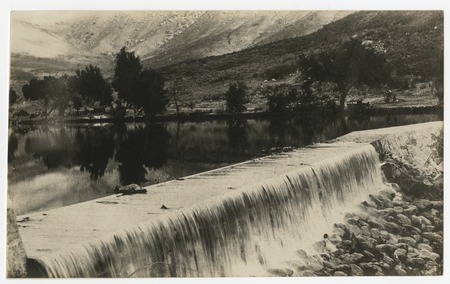 Diverting dam at unidentified location