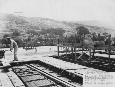 Scripps Institute La Jolla, California, Ritter Hall building, April 21, 1931, Louis J. Gill, Architect