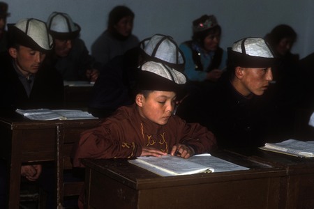 Kyrgyz Students at National Minorities Institute
