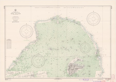 North Pacific Ocean : East Caroline Islands : Truk Islands (northern part)