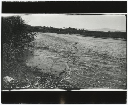 Swollen river following 1916 flood