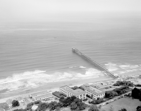 Aerial view of Scripps Institution of Oceanography (looking west)