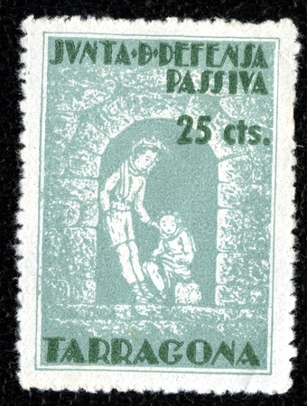 Spanish Civil War Stamp: Municipal Governments