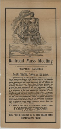 Railroad mass meeting