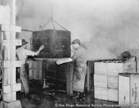 Cooking lobster, Chesapeake Fish Company