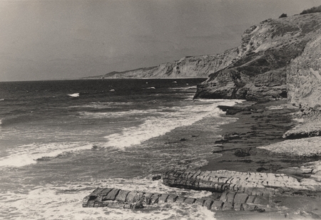 Looking northward from Scripps Institution of Oceanography, 1936
