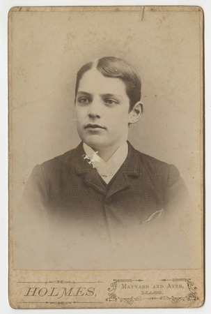 Ed Fletcher at 12 years old