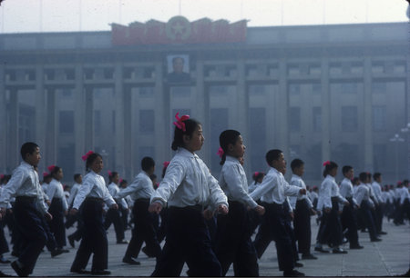 School Children in Tiananmen Square