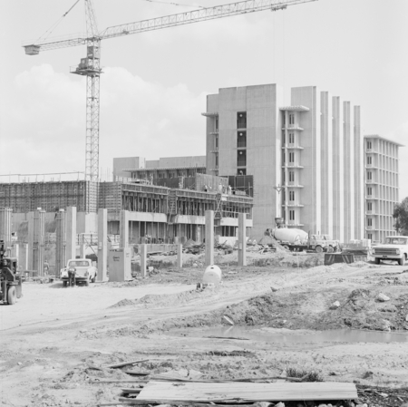 Construction on UC San Diego campus