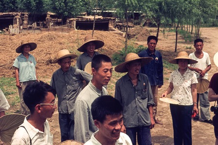 Villagers Welcoming Foreign Visitors
