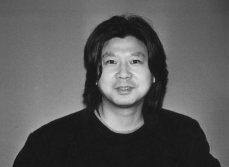 Andrew Y.S. Cheng at opening of his film Shanghai Panic (2002) in Shanghai