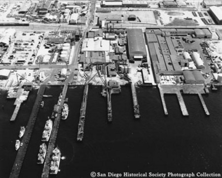 Aerial view of Westgate cannery