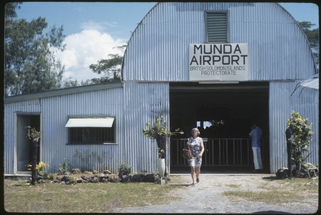Munda airport, Solmon Islands