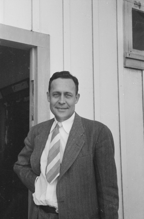 Roger Revelle (1909-1991) shown here at Scripps Institution of Oceanography was a scientist and scholar who was instrument...