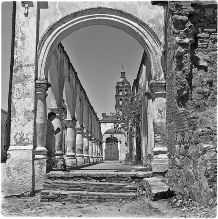 Arches near the Church of La Purísima Concepción in Álamos