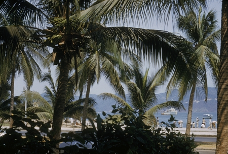 [R/V Spencer F. Baird from beach at Acapulco, Mexico]