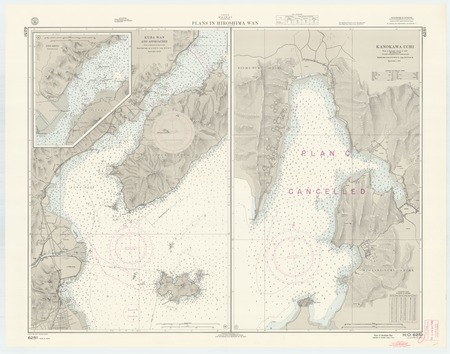 Japan : Naikai (Inland Sea) : plans in Hiroshima Wan