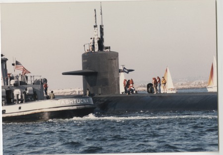 Washtucna Naval tug boat and submarine, Polaris Poseidon Trident project