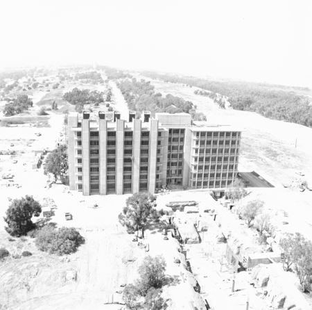 Aerial view of new Muir College dormitory, UC San Diego