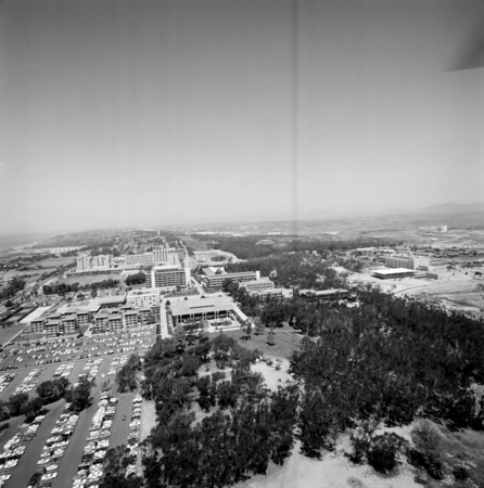 Aerial view of UC San Diego campus (looking north)