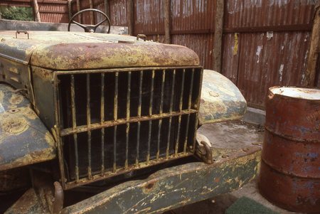World War II jeep for hauling
