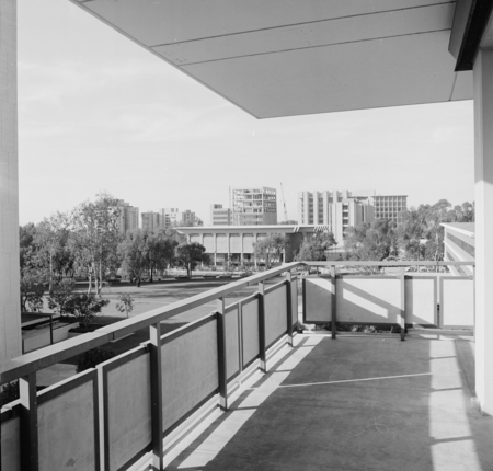 Muir college from balcony, UC San Diego