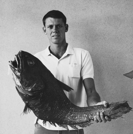 Ron McConnaughey with fish