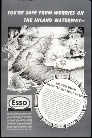 Standard Oil Company - Essomarine advertisement