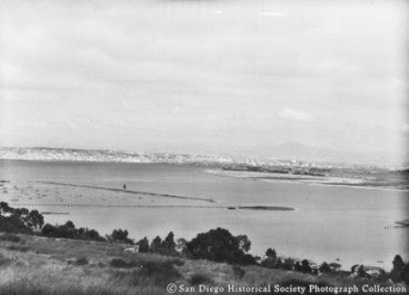 View of San Diego Bay from Point Loma