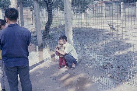 Man and child in Beijing