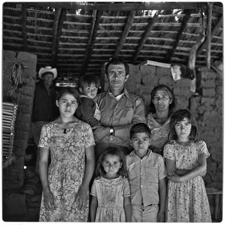 Carlos Guadalupe Aguilar Villavicencio family at Rancho Rosarito