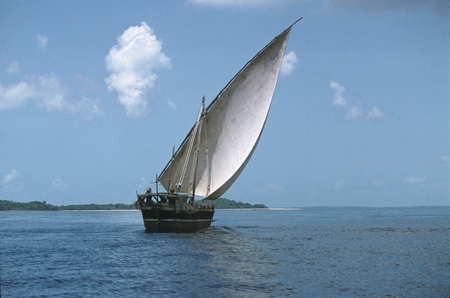 [Dhow under sail] Madagascar