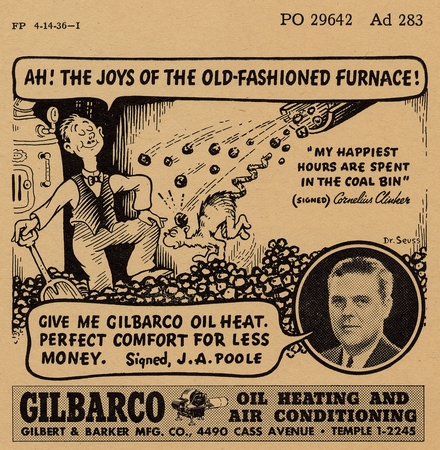 Gilbert and Baker advertisement
