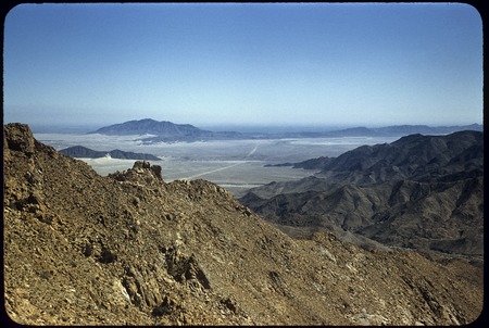 View of desert from La Rumorosa summit