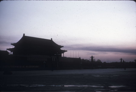 Tiananmen at Sunset