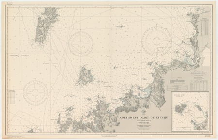 Japan : northwest coast of Kyushu with south part of Tsushima