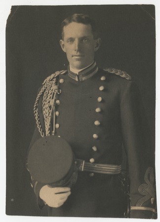 Ed Fletcher in military uniform