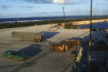 Empty explosives boxes, Guam