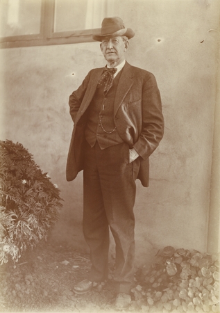 William E. Ritter on the grounds of the Biological Station