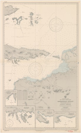 Netherlands Indies : New Guinea-north coast : Koeroedoe Strait with eastern part of Japen Strait