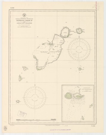 South Pacific Ocean : Bismarck Archipelago-western part : Ninigo Group and adjacent islands