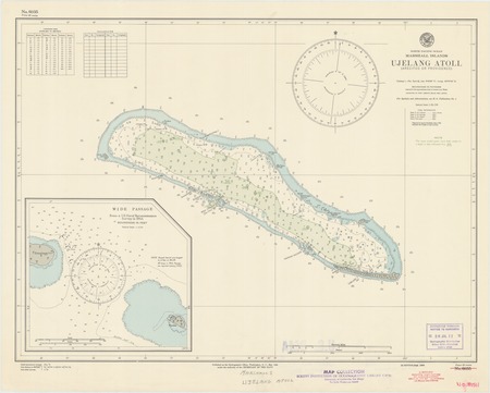 North Pacific Ocean : Marshall Islands : Ujelang (Arecifos or Providence) Atoll