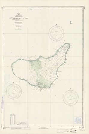 North Pacific Ocean : Marshall Islands : Ailinglapalap (Elmore or Odia) Atoll