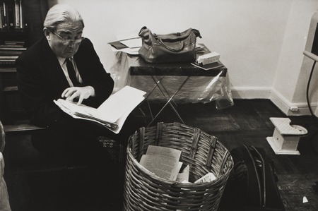 Leo Szilard in his office, New York - 2