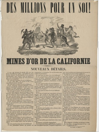 Des millions pour un sou! : mines d&#39;or de la Californie : nouveaux détails