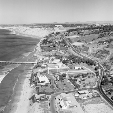 Aerial view of the Scripps Institution of Oceanography (looking northeast)