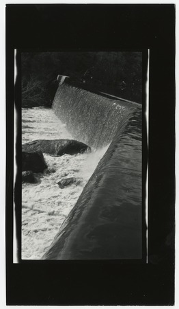 Boulder Creek diverting dam